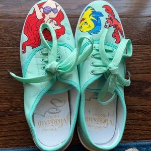 Disney The Little Mermaid Women’s Sneakers size 8.